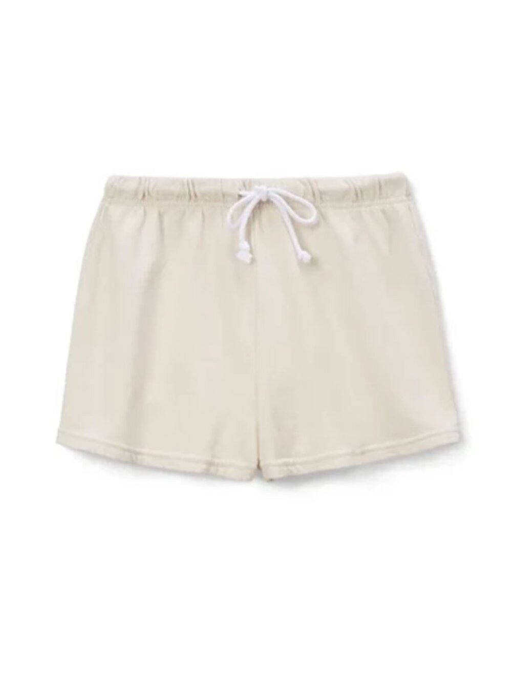NWT Perfect White Tee Terry Shorts, sz S